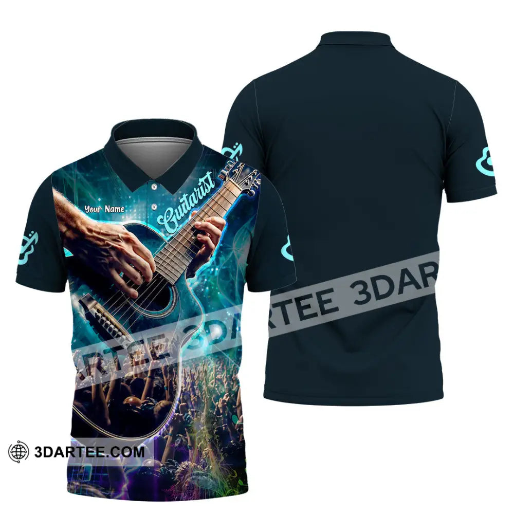 Unisex Shirt - Custom Guitarist Shirt - Polo Shirt / S - T-shirt