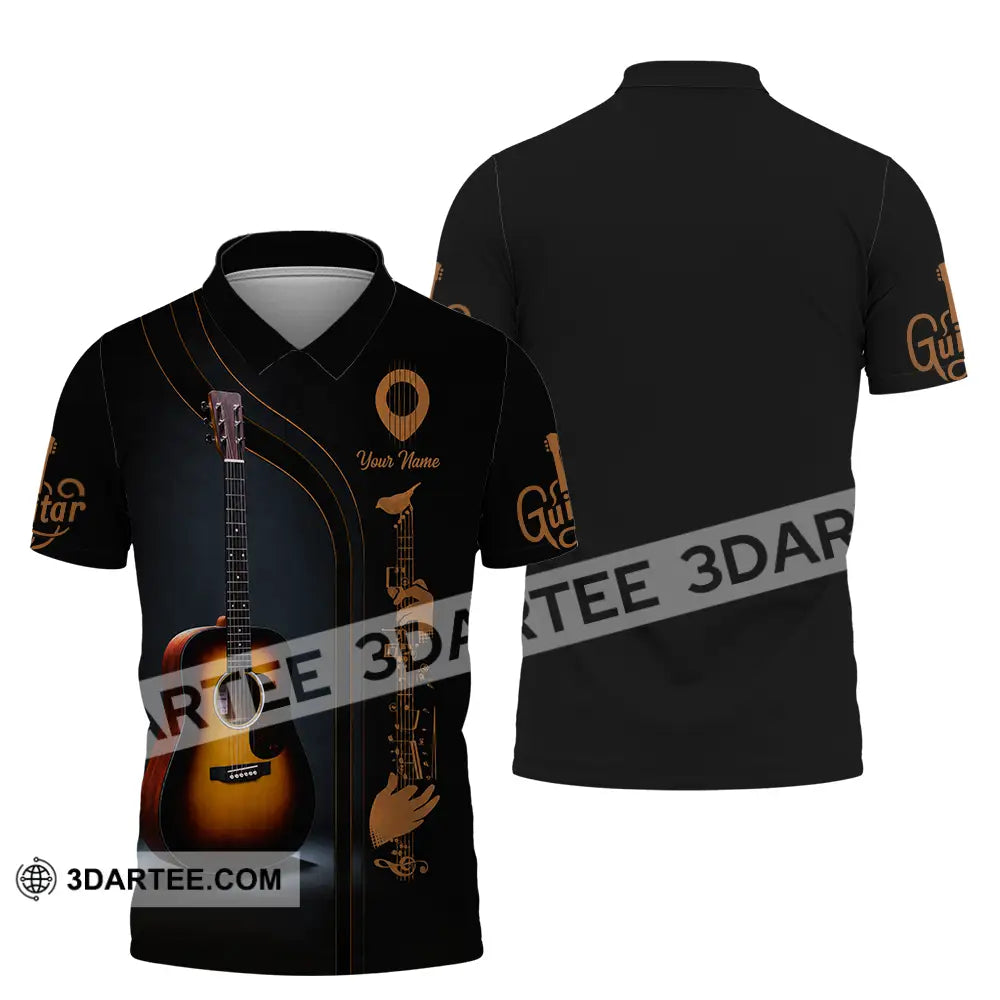 Unisex Shirt - Custom Guitarist Shirt - Polo Shirt / S - T-shirt
