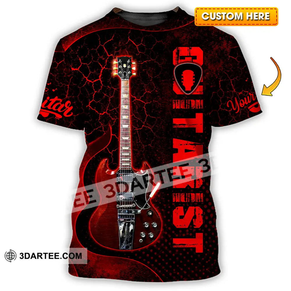 Unisex Shirt - Custom Guitarist Shirt - T-shirt