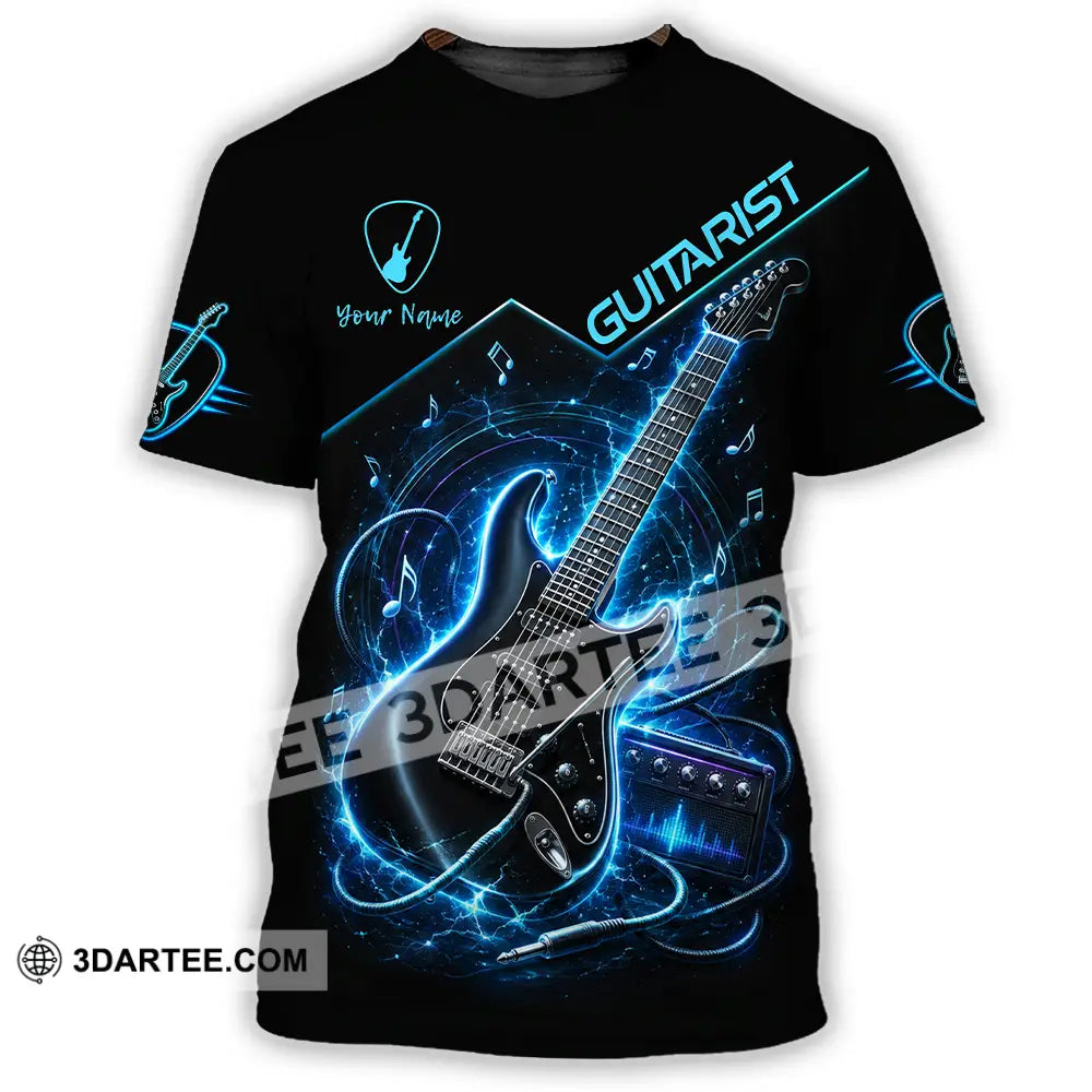 Unisex Shirt - Custom Guitarist Shirt - T-Shirt / S - T-shirt