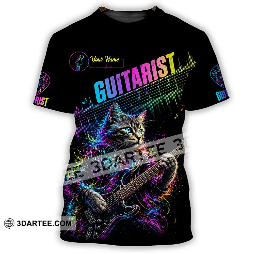 Unisex Shirt - Custom Guitarist Shirt - T-Shirt / S - T-shirt