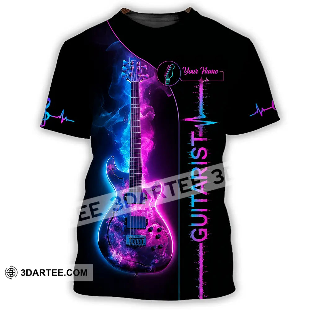 Unisex Shirt - Custom Guitarist Shirt - T-Shirt / S - T-shirt