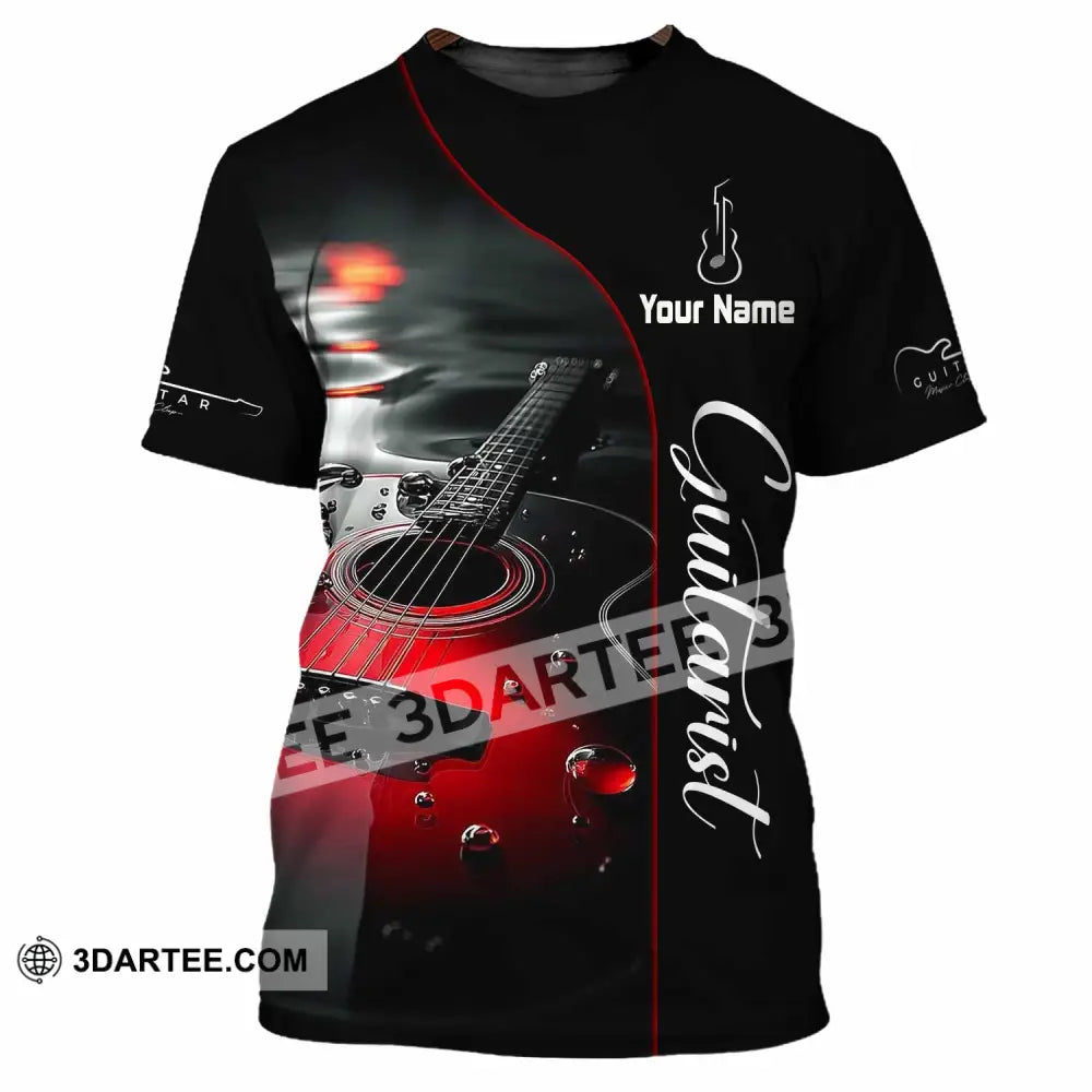 Unisex Shirt - Custom Guitarist Shirt - T-Shirt / S - T-shirt