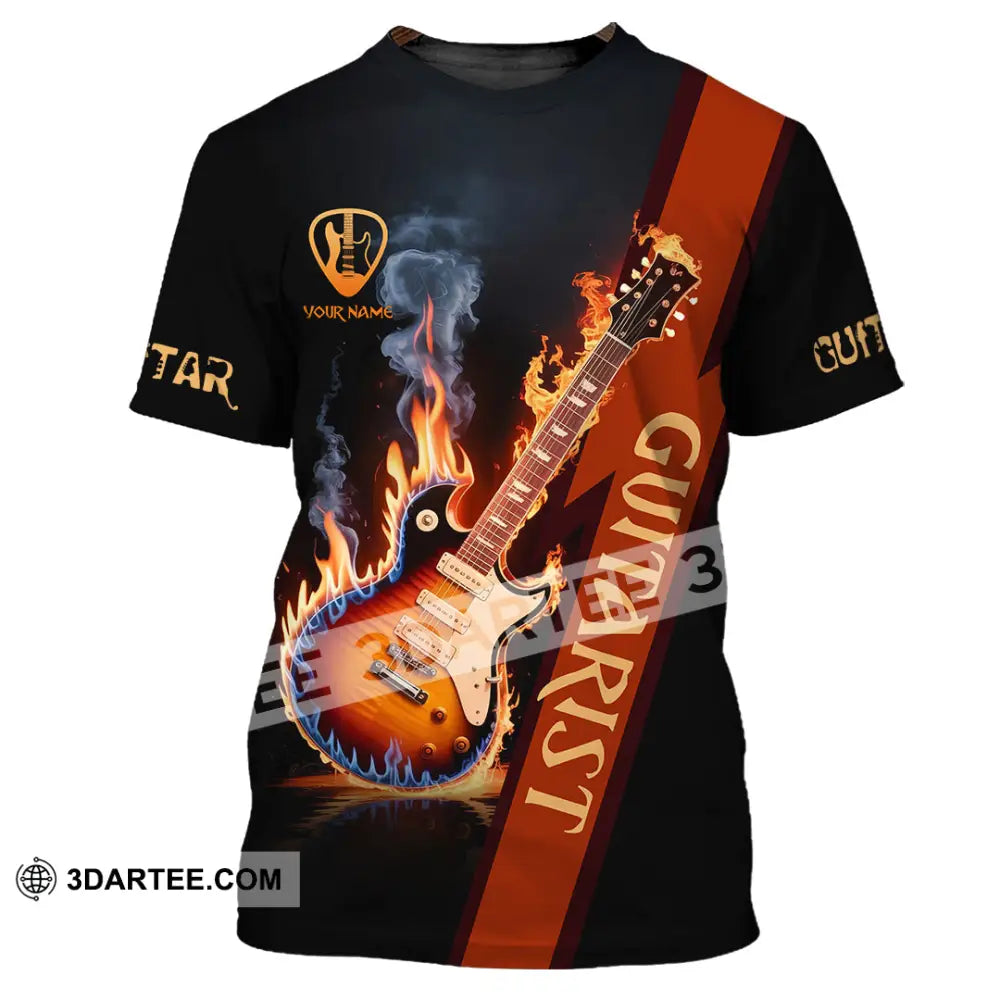 Unisex Shirt - Custom Guitarist Shirt - T-Shirt / S - T-shirt