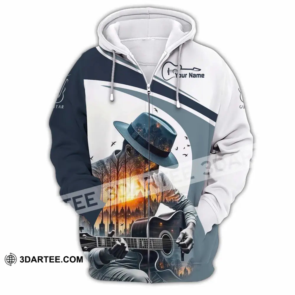 Unisex Shirt - Custom Guitarist Shirt - Zipper Hoodie / S - T-shirt