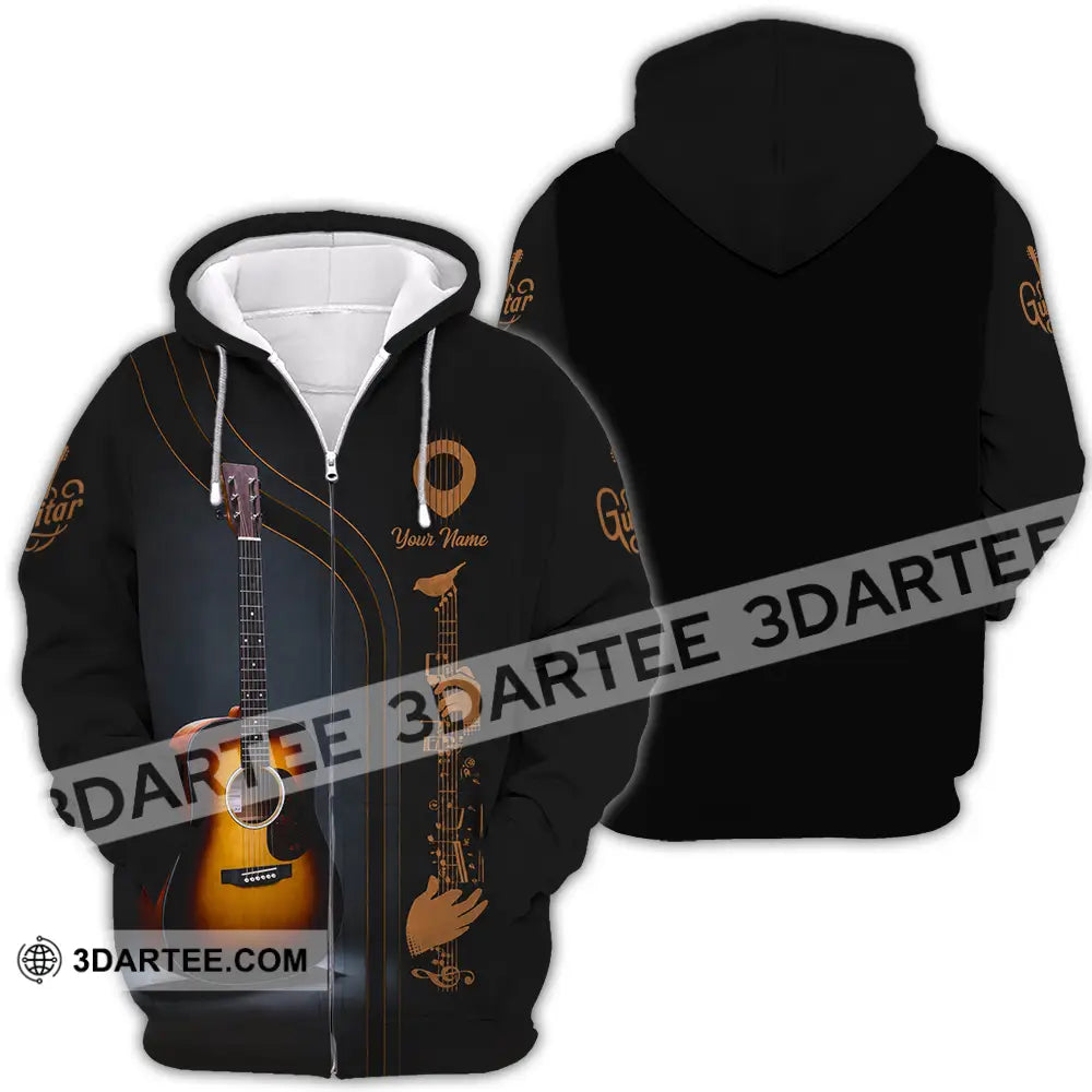 Unisex Shirt - Custom Guitarist Shirt - Zipper Hoodie / S - T-shirt