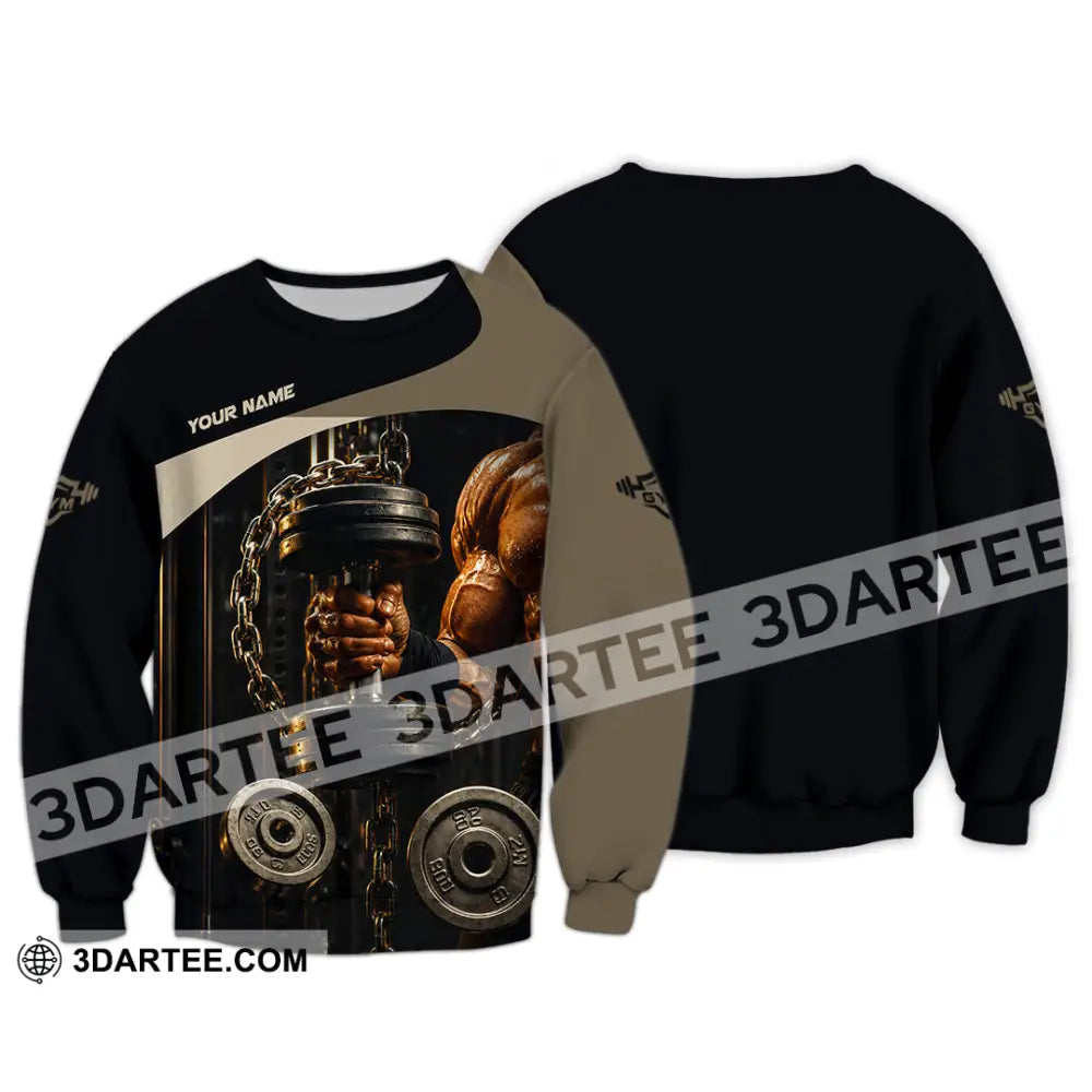 Unisex Shirt - Custom Gym Shirt - Long Sleeve / S - T-shirt