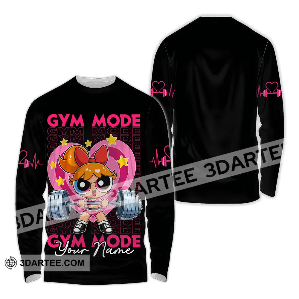 Unisex Shirt - Custom Gym More Shirt - Long Sleeve Shirt / S - T-shirt
