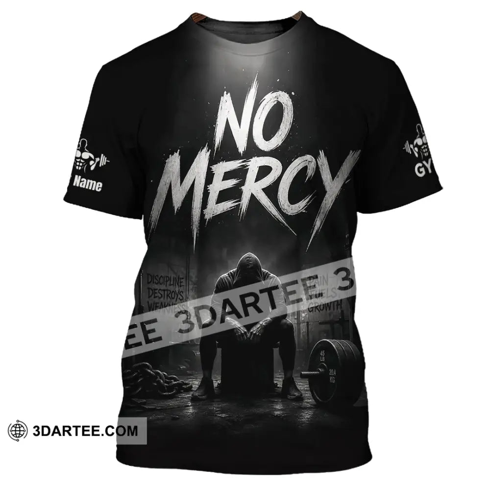 Unisex Shirt - Custom Gym No Mercy Shirt - T-Shirt / S - T-shirt