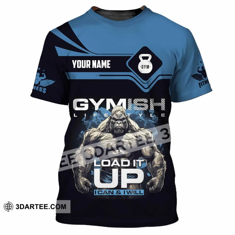 Unisex Shirt - Custom Gymish Life Style Load It Up Shirt T-Shirt / S T-shirt