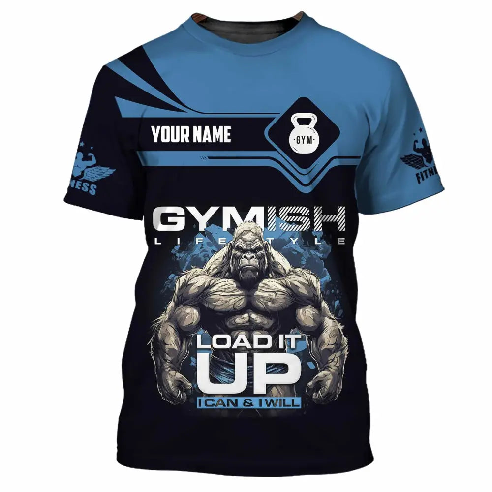 Unisex Shirt - Custom Gymish Life Style Load It Up Shirt T-Shirt / S T-shirt