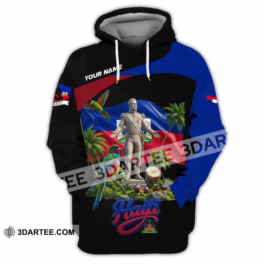 Unisex Shirt - Custom Haiti Shirt - Hoodie / S - T-shirt