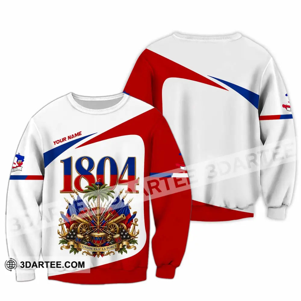 Unisex Shirt - Custom Haiti Shirt - Long Sleeve / S - T-shirt