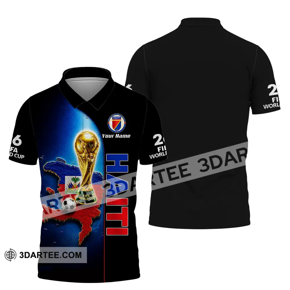 Unisex Shirt - Custom Haiti World Cup 2026 Shirt - Polo Shirt / S - T-shirt