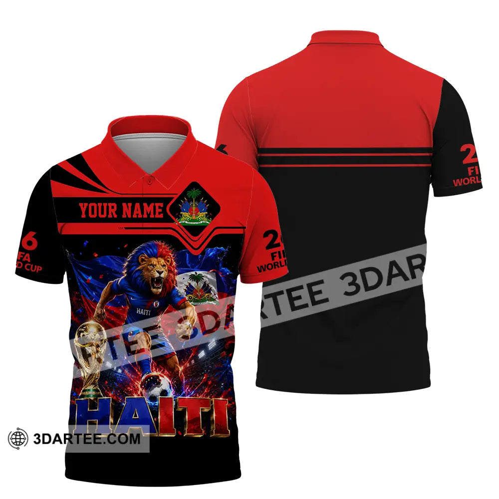 Unisex Shirt - Custom Haiti World Cup 2026 Shirt - Polo Shirt / S - T-shirt