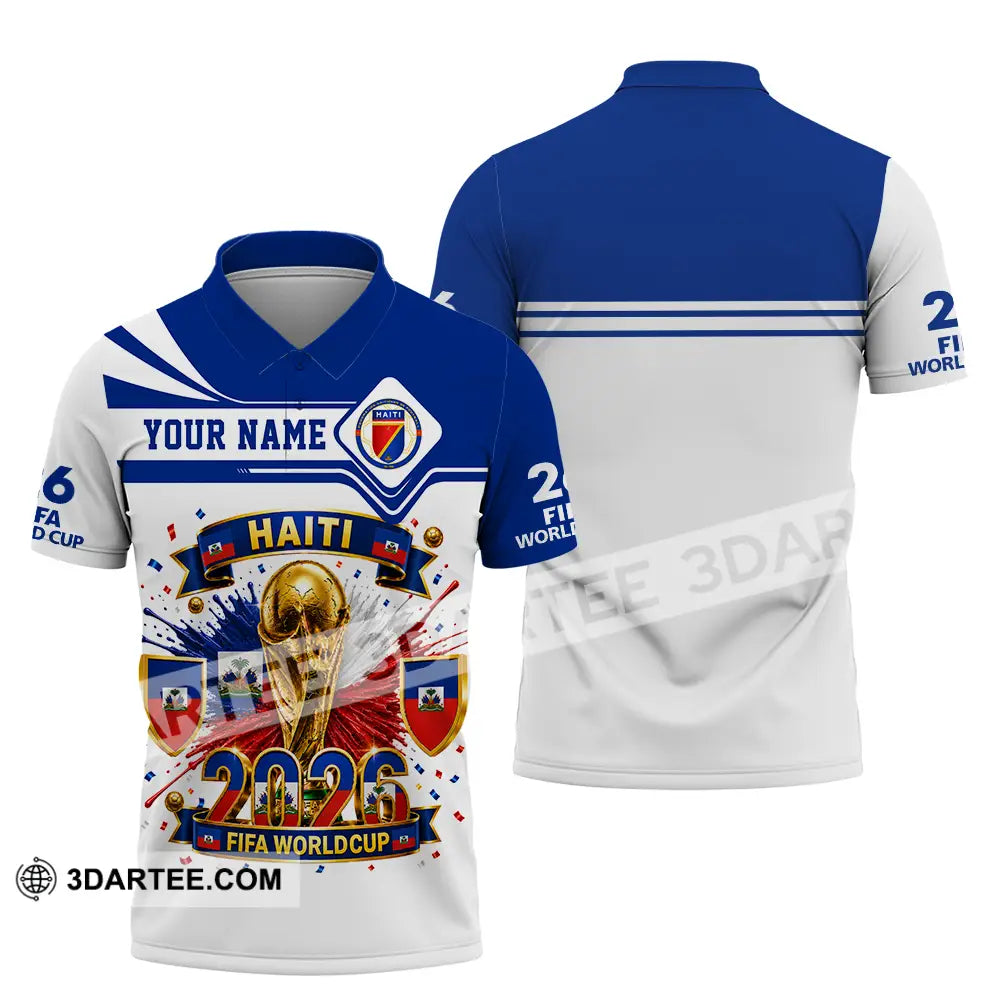 Unisex Shirt - Custom Haiti World Cup 2026 Shirt - Polo Shirt / S - T-shirt