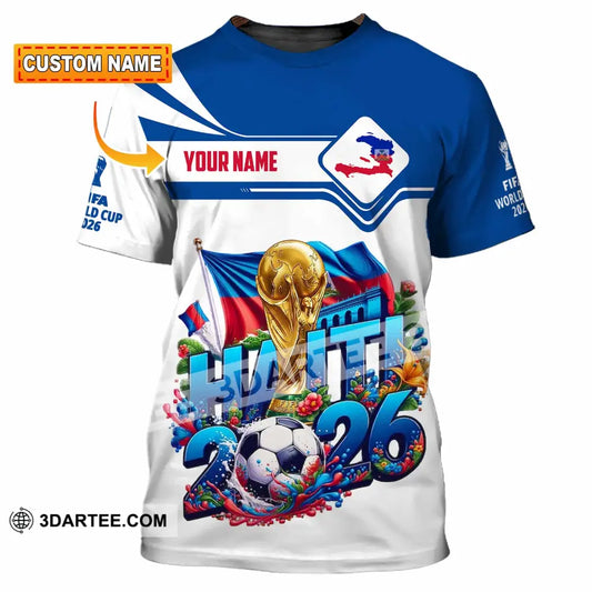Unisex Shirt - Custom Haiti World Cup 2026 Shirt - T-shirt