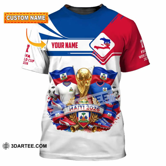 Unisex Shirt - Custom Haiti World Cup 2026 Shirt - T-shirt