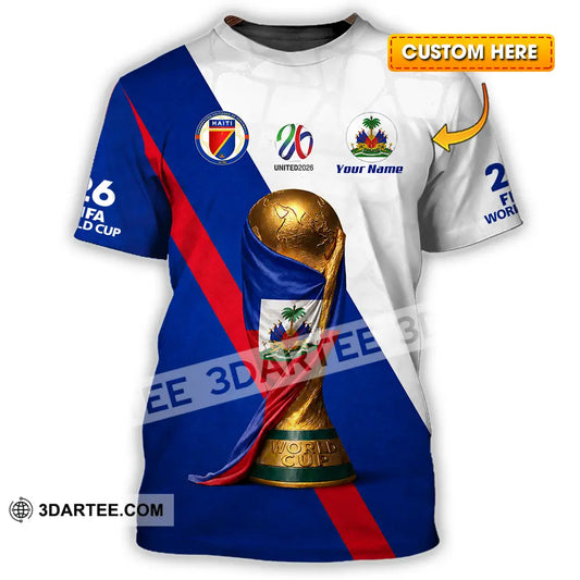 Unisex Shirt - Custom Haiti World Cup 2026 Shirt - T-shirt