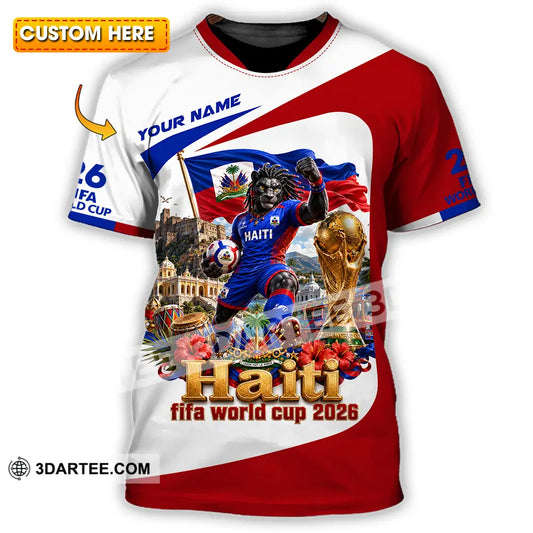 Unisex Shirt - Custom Haiti World Cup 2026 Shirt - T-shirt
