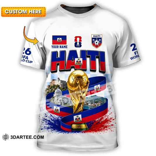 Unisex Shirt - Custom Haiti World Cup 2026 Shirt - T-shirt