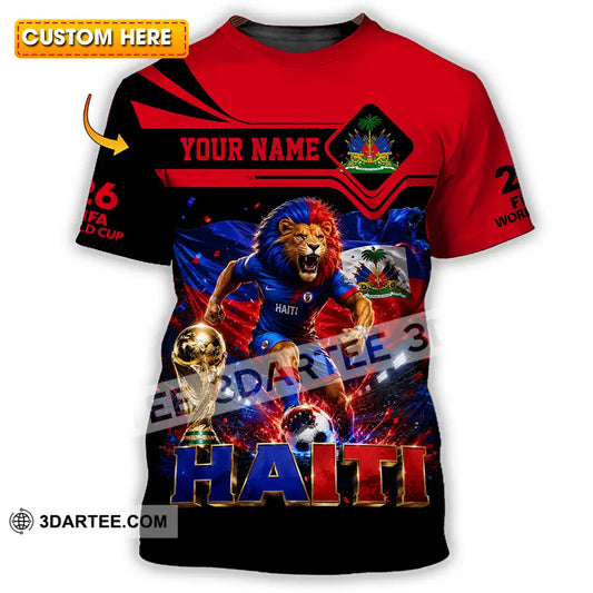 Unisex Shirt - Custom Haiti World Cup 2026 Shirt - T-shirt