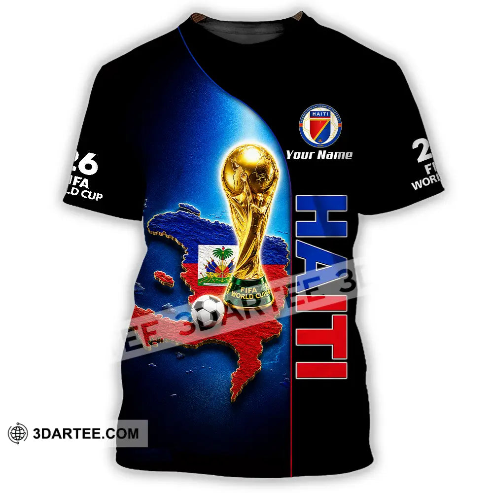 Unisex Shirt - Custom Haiti World Cup 2026 Shirt - T-Shirt / S - T-shirt