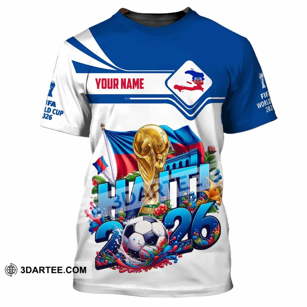 Unisex Shirt - Custom Haiti World Cup 2026 Shirt - T-Shirt / S - T-shirt
