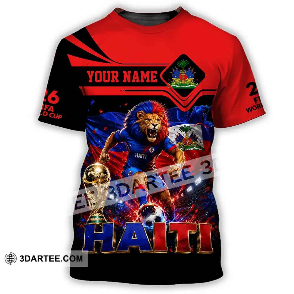 Unisex Shirt - Custom Haiti World Cup 2026 Shirt - T-Shirt / S - T-shirt