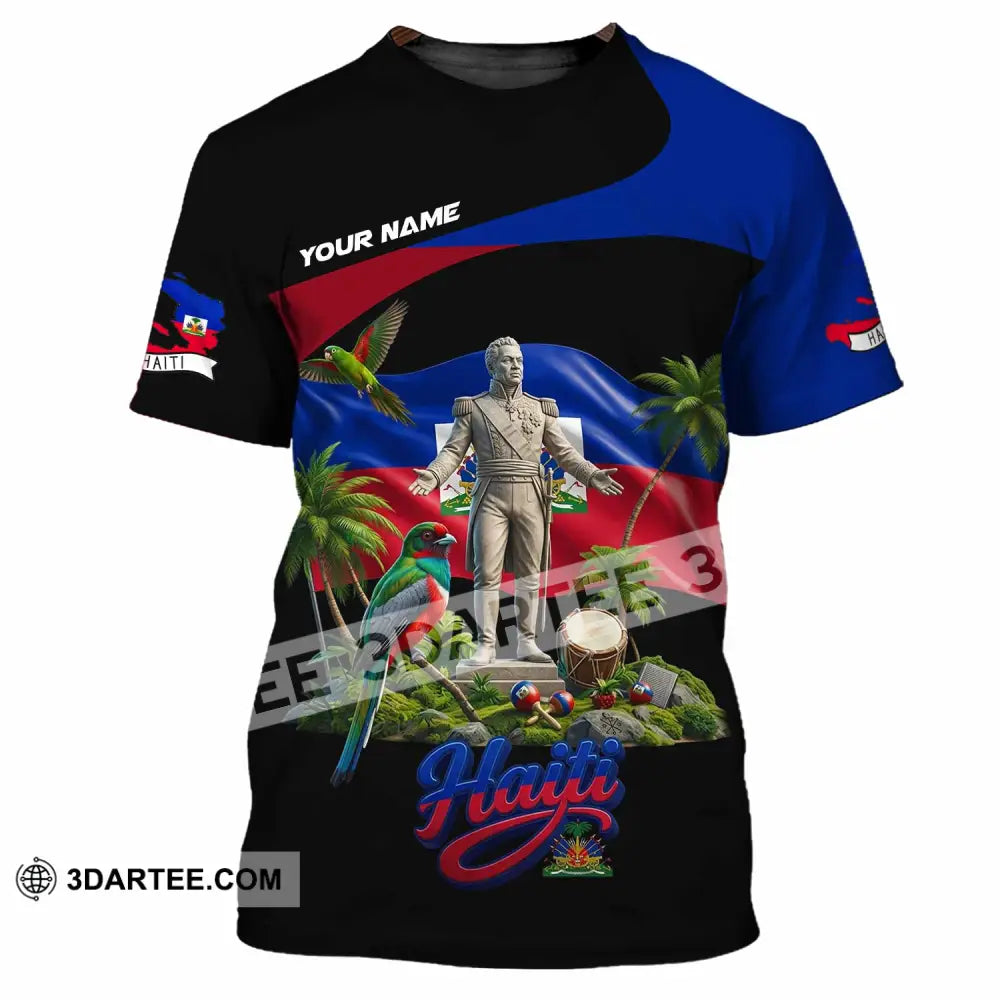 Unisex Shirt - Custom Haiti Shirt - T-Shirt / S - T-shirt