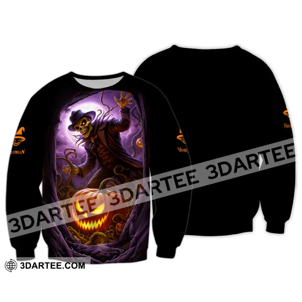 Unisex Shirt - Custom Halloween Design Shirt Long Sleeve / S T-shirt