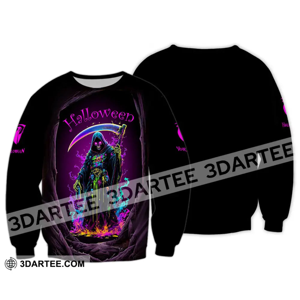 Unisex Shirt - Custom Halloween Design Shirt Long Sleeve / S T-shirt