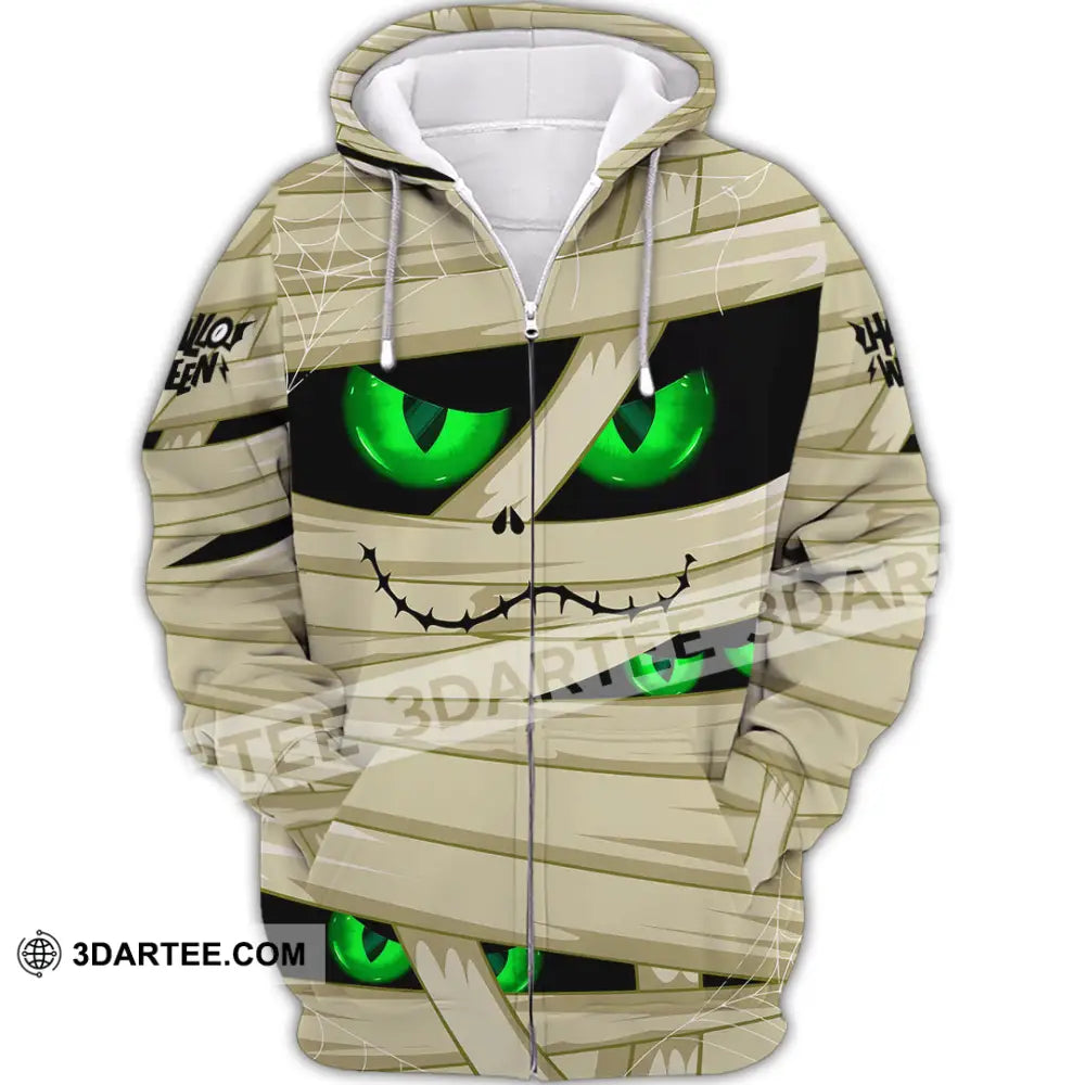 Unisex Shirt - Custom Halloween Design Shirt Zipper Hoodie / S T-shirt