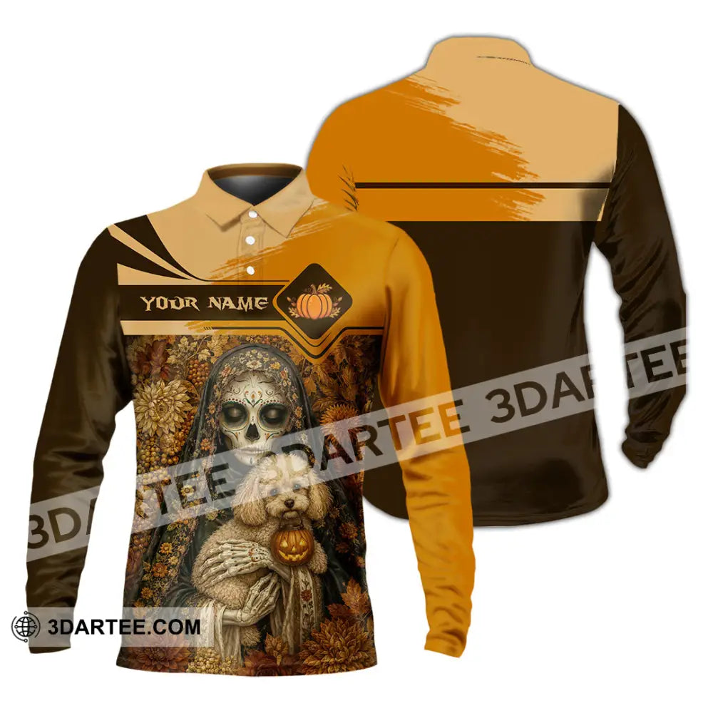 Unisex Shirt - Custom Halloween Shirt - Long Sleeve Polo / S - T-shirt