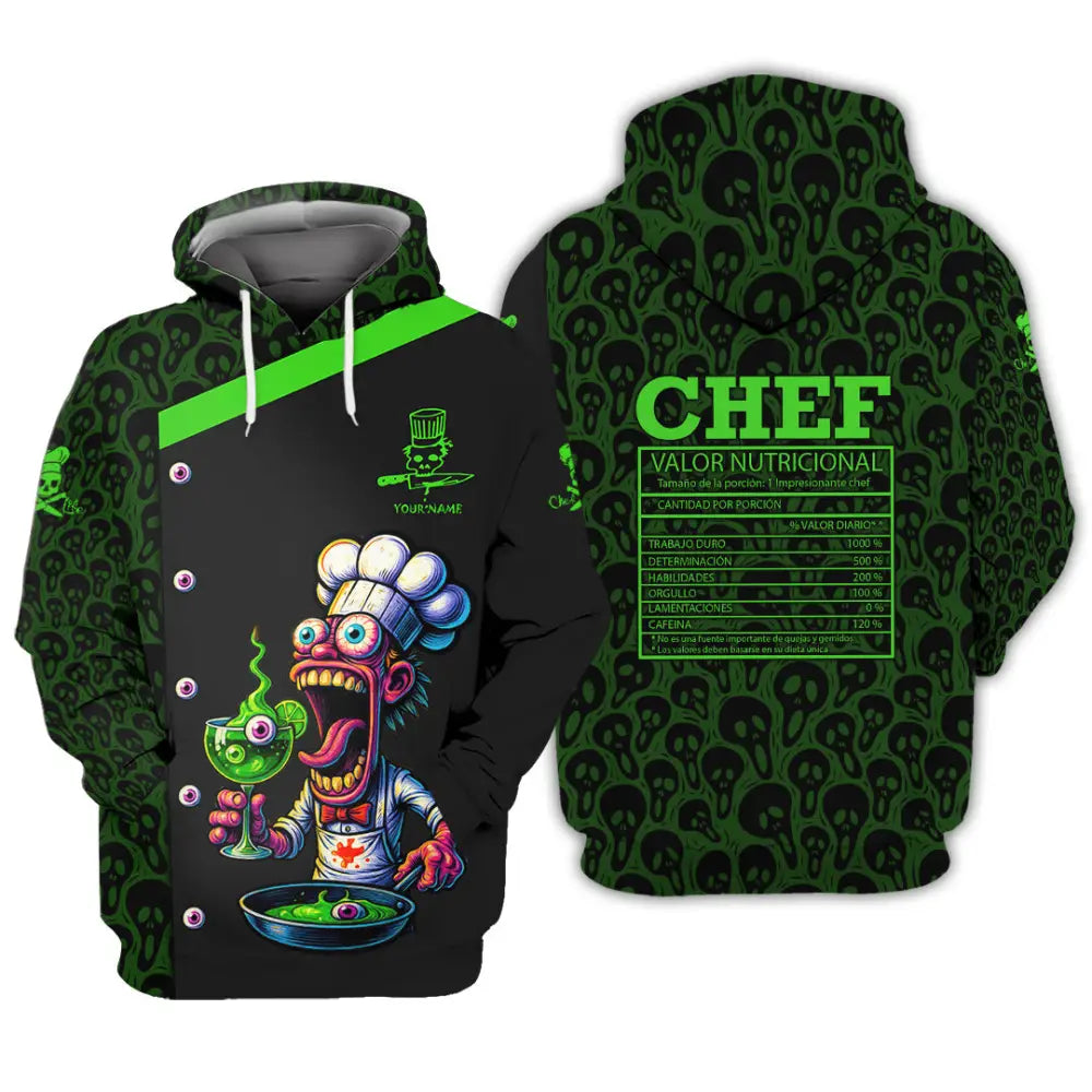 Unisex Shirt - Custom Halloween Master Chef Shirt Hoodie / S T-shirt