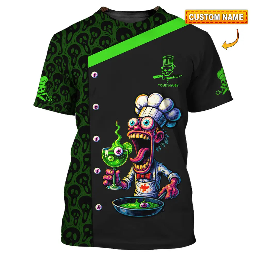 Unisex Shirt - Custom Halloween Master Chef Shirt T-shirt