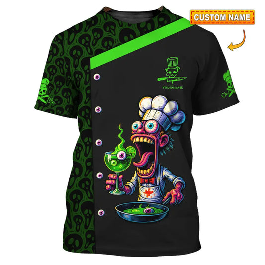 Unisex Shirt - Custom Halloween Master Chef Shirt T-shirt