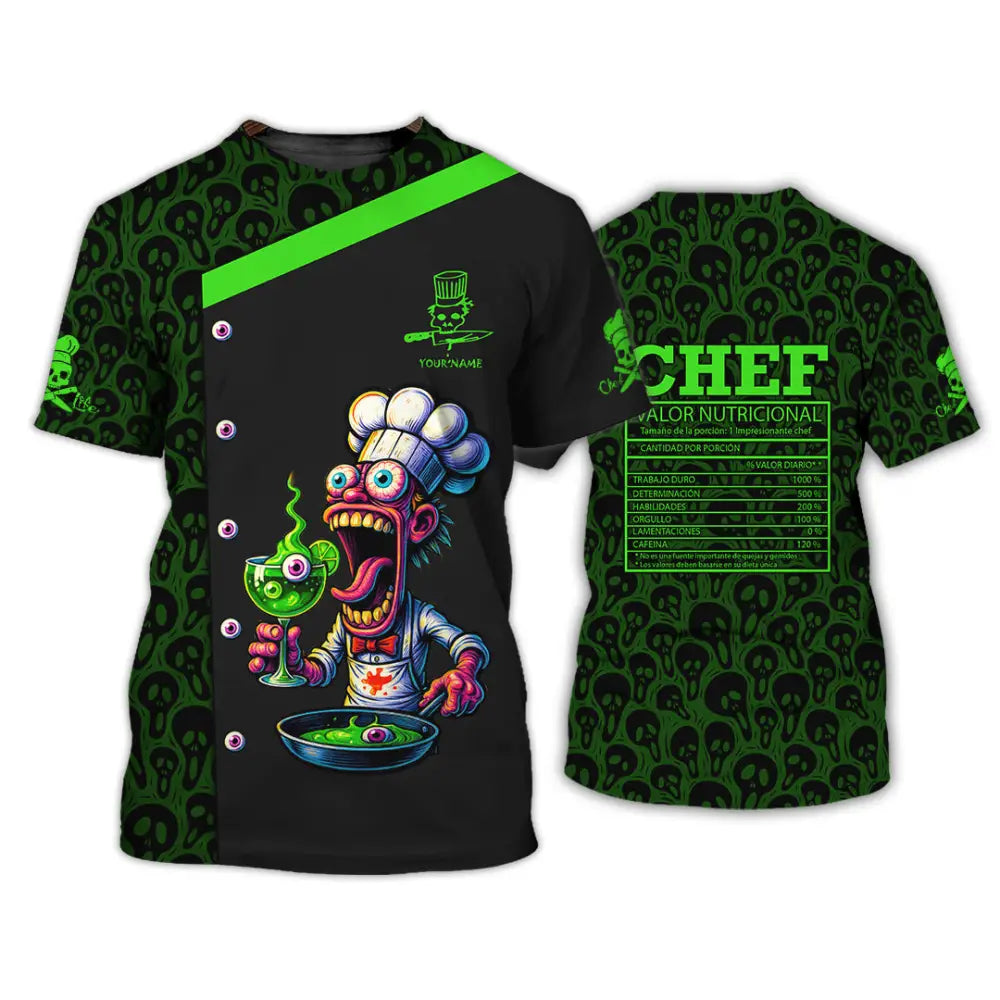 Unisex Shirt - Custom Halloween Master Chef Shirt T-Shirt / S T-shirt