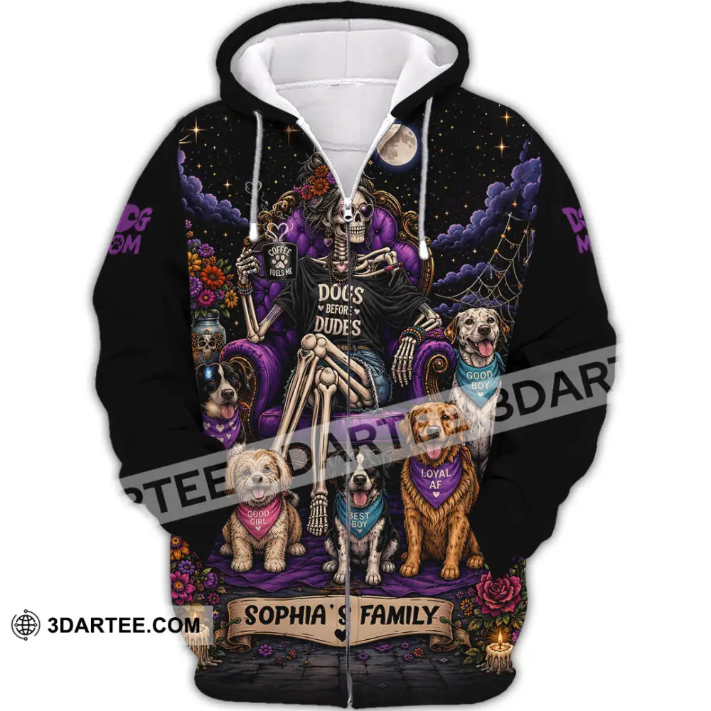 Unisex Shirt - Custom Halloween Shirt - Zipper Hoodie / S - T-shirt
