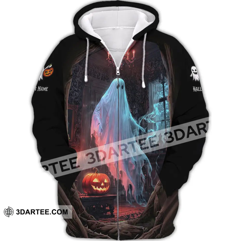 Unisex Shirt - Custom Halloween Shirt Zipper Hoodie / S T-shirt