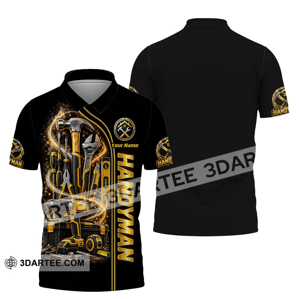 Unisex Shirt - Custom Handyman Shirt - Polo Shirt / S - T-shirt