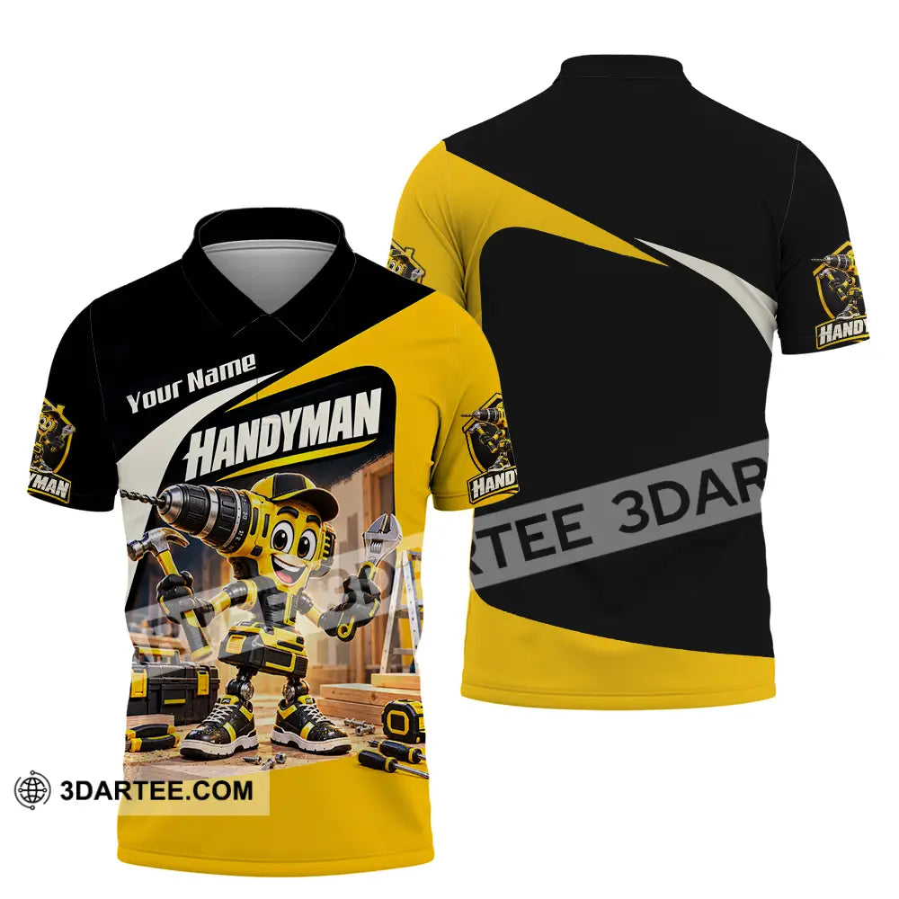 Unisex Shirt - Custom Handyman Shirt - Polo Shirt / S - T-shirt
