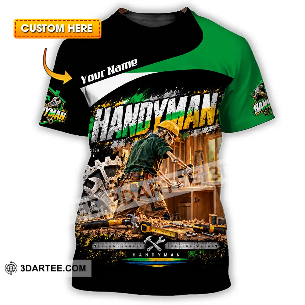 Unisex Shirt - Custom Handyman Shirt - T-shirt
