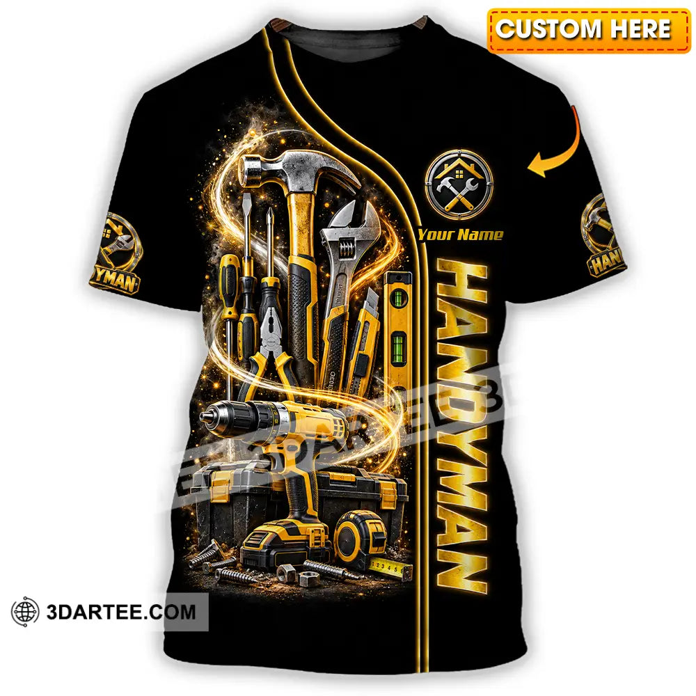 Unisex Shirt - Custom Handyman Shirt - T-shirt