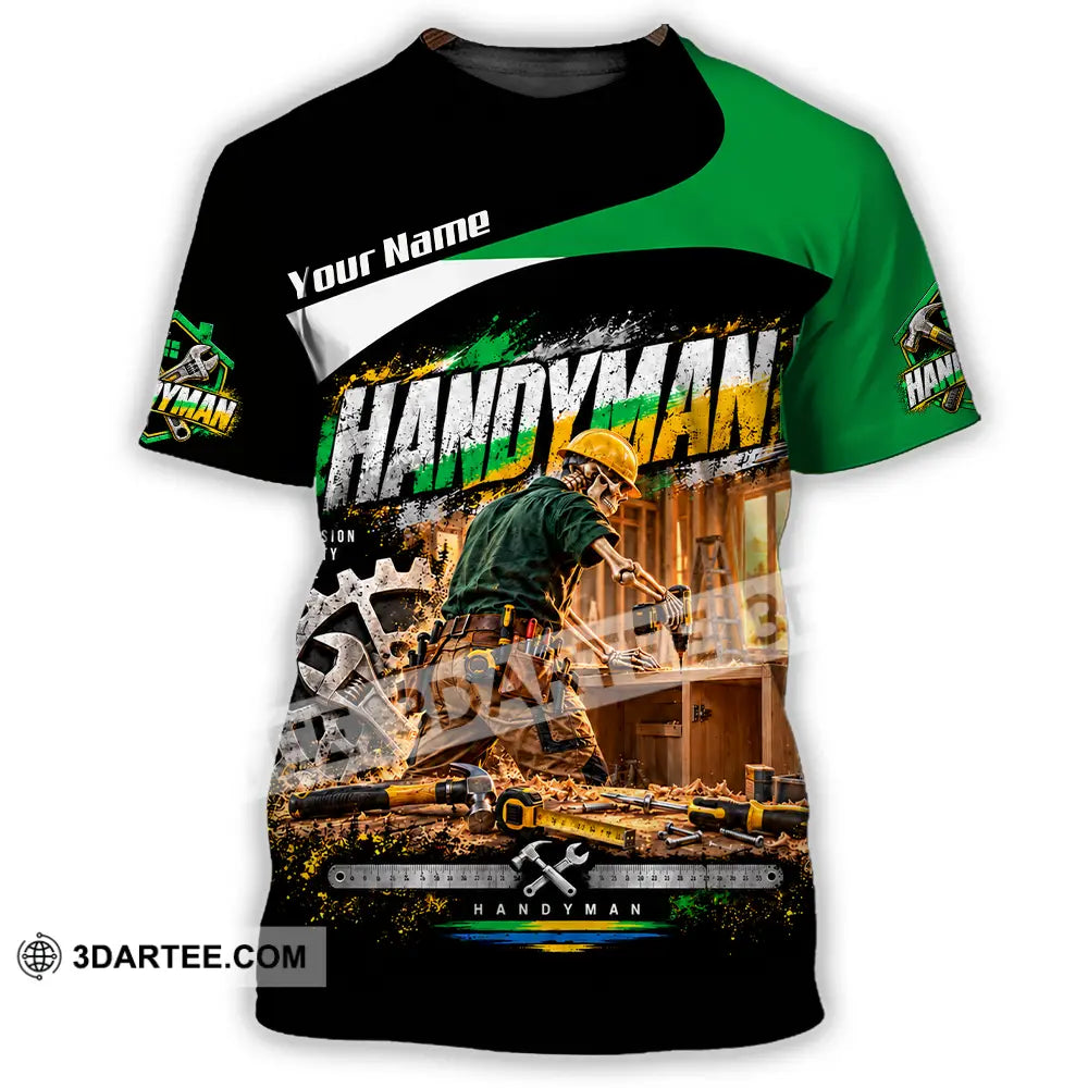 Unisex Shirt - Custom Handyman Shirt - T-Shirt / S - T-shirt