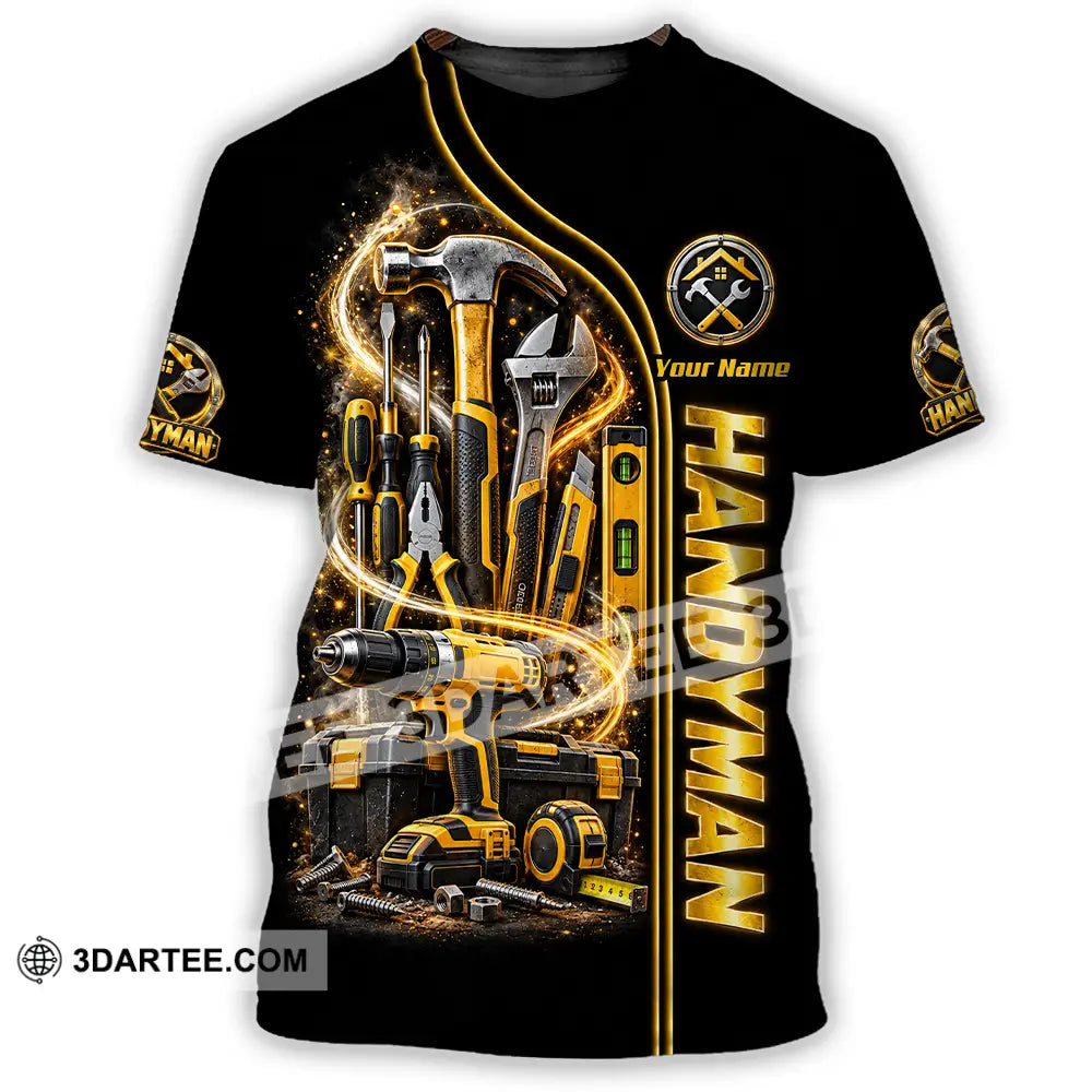 Unisex Shirt - Custom Handyman Shirt - T-Shirt / S - T-shirt