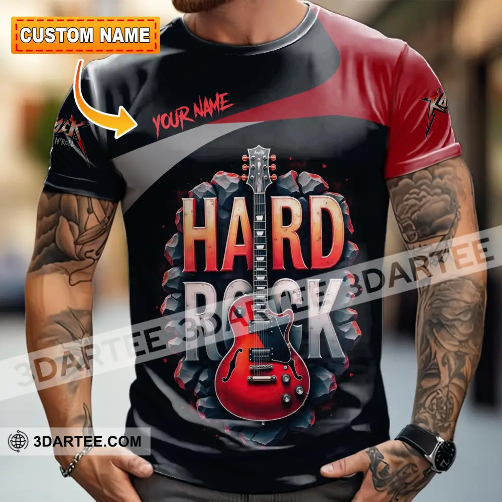 Unisex Shirt - Custom Hard Rock 3D Shirt T-shirt