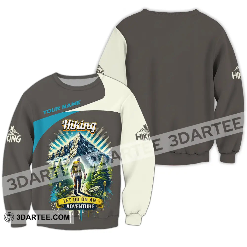 Unisex Shirt - Custom Hiking 3D Shirt - Long Sleeve / S - T-shirt