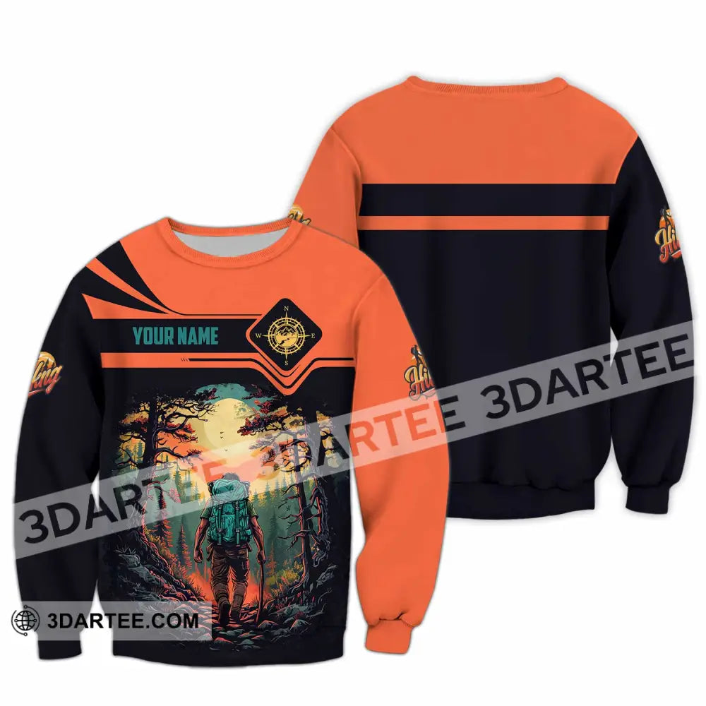 Unisex Shirt - Custom Hiking Shirt Long Sleeve / S T-shirt
