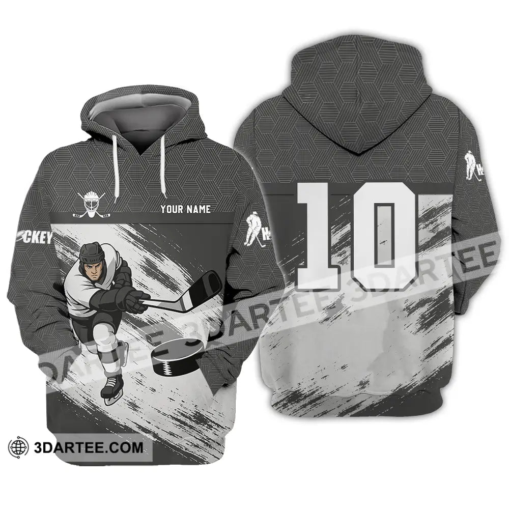 Unisex Shirt - Custom Hockey Shirt Hoodie / S T-shirt